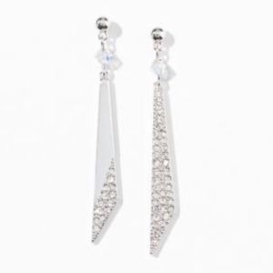 Touchstone Crystal On Point Earrings